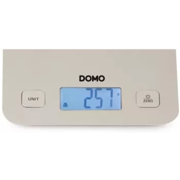 DOMO DO9239W erittäin ohut elektroninen keittiövaaka 5 kg / 1 g tarkkuus LCD