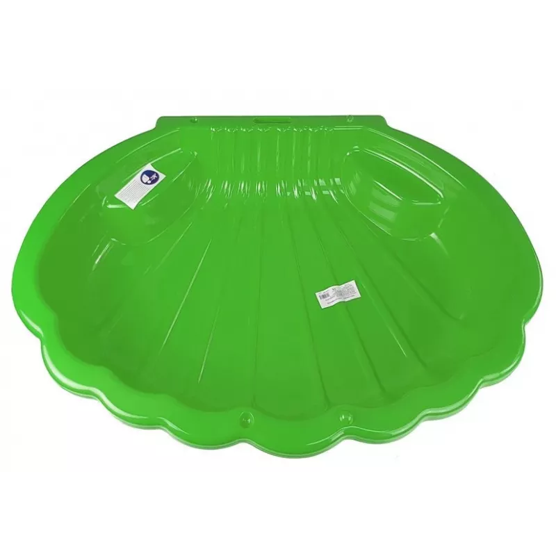 DOREX hiekkalaatikko lapsille 2in1 kuori vihreä 110cm