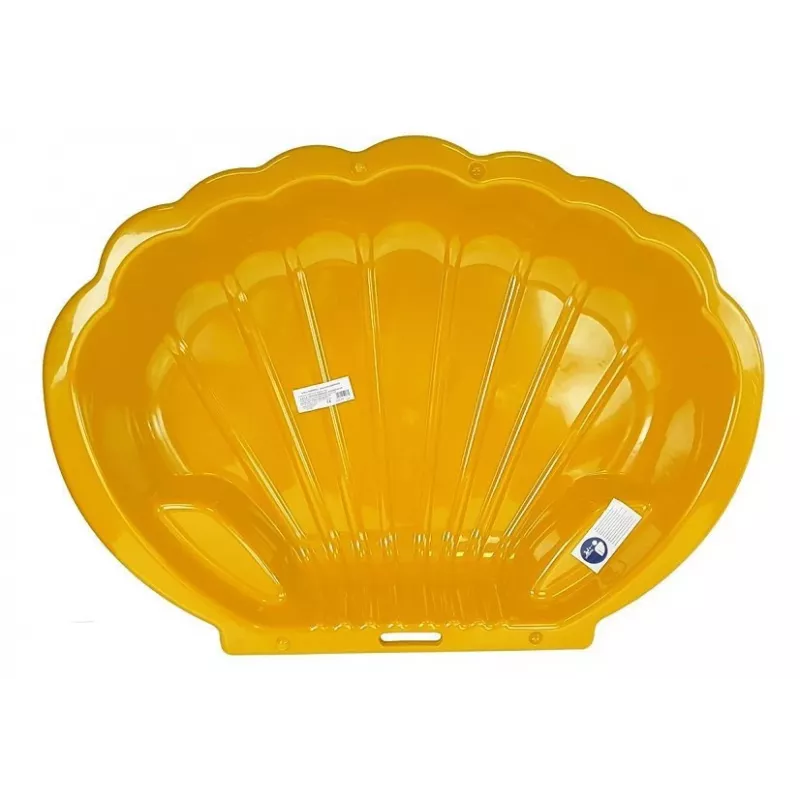 DOREX hiekkalaatikko lapsille 2in1 kuori keltainen 110cm