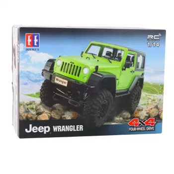 Double E RC Jeep Wrangler Rock Crawler oranssi 1:14 kauko-ohjattava maastoauto