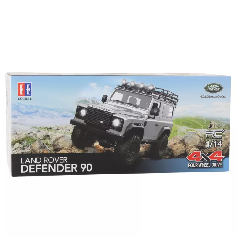 Double E kauko-ohjattava offroad-ajoneuvo RC Land Rover Defender 90 punainen 1:14