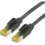 Draka Comteq Cat.6a 10 m S/FTP patch-kaapeli RJ-45 musta