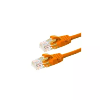 DSIT CAT5e U/UTP verkkopatchkaapeli, 10 m, oranssi, 100 % kuparia, RJ45, Gigabit Ethernet