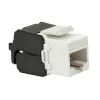 DS-IT CAT6a UTP Keystone Jack työkaluton musta (DS-KC-UTP6A-TL-Z)