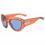 DSQUARED2 D2-0072-S-L7Q miesten aurinkolasit, Havana-asetaattikehys, vihreät polykarbonaattilinssit, 59 mm