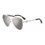DSQUARED2 naisten aurinkolasit D2-0093-S-10 musta asetaatti neliökehys harmaat linssit 60/17/140 mm
