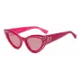 DSQUARED2 naisten aurinkolasit D20092NSMU1 - kulmikas asetaattikehys, UV400-suoja, 51 mm linssi