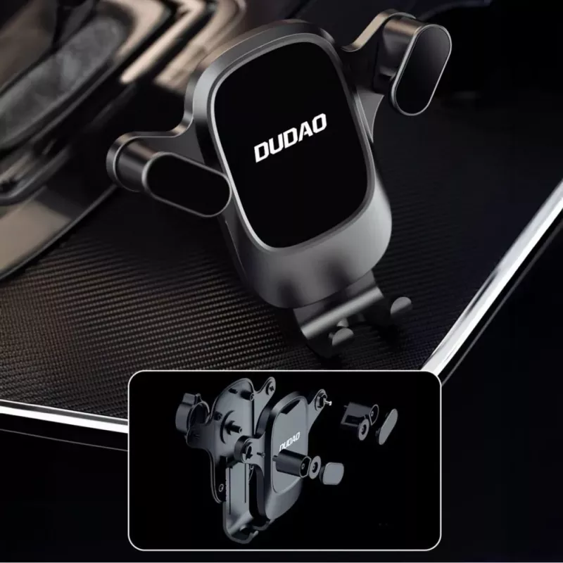 Dudao F5PRO+ puhelinteline imukupilla - musta