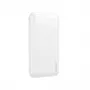 Dudao K18-1W 10000mAh varavirtalähde valkoinen USB-A / USB-C / Micro USB