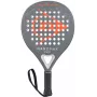 DUNLOP NANOMAXPRO 365G padel-maila - edistynyt hybridi pisaramainen/ylikokoinen pyöreä, 12K hiilikuitu, Pro EVA-kumi, 365g