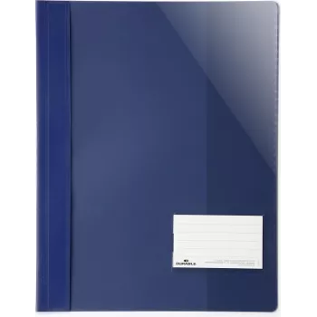 DURABLE A4+ raporttikansio merkintäikkunalla 90x57 mm, läpinäkyvä, 25 kpl:n pakkaus 269007