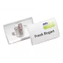 DURABLE CLICK FOLD nimikyltti 40x75 mm Combi Clip -pidikkeellä, 25 kpl:n pakkaus 821119