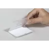 DURABLE CLICK FOLD nimikyltti klipsillä, 90x54 mm insertti, läpinäkyvä, 25 kpl:n pakkaus 821619
