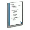 Durable Click Sign A4 Pysty-ovikilpi, grafiitti (486737)