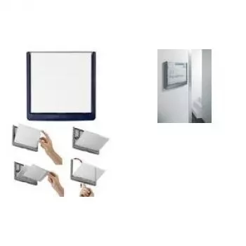 DURABLE CLICK SIGN Ovikyltti 149 x 148,5 mm, tummansininen, 486207