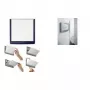 DURABLE CLICK SIGN Ovikyltti 149 x 148,5 mm, tummansininen, 486207