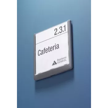 Durable Click Sign Ovikilpi 149 x 148,5 mm, grafiitti (486237)
