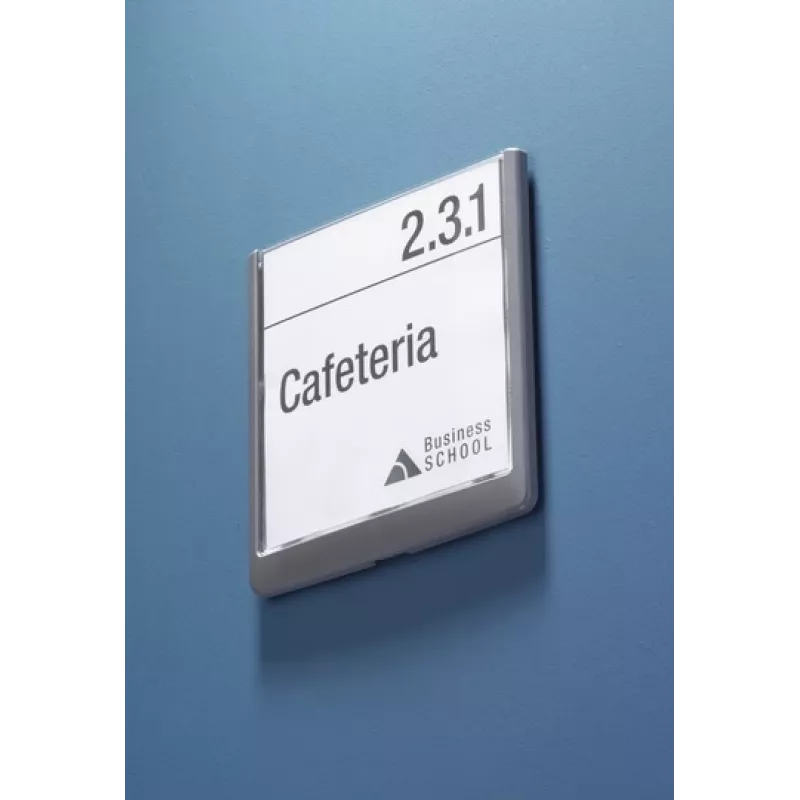 Durable Click Sign Ovikilpi 149 x 148,5 mm, grafiitti (486237)