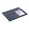 DURABLE työpöytäalusta reunasuojalla 65x50 cm tummansininen