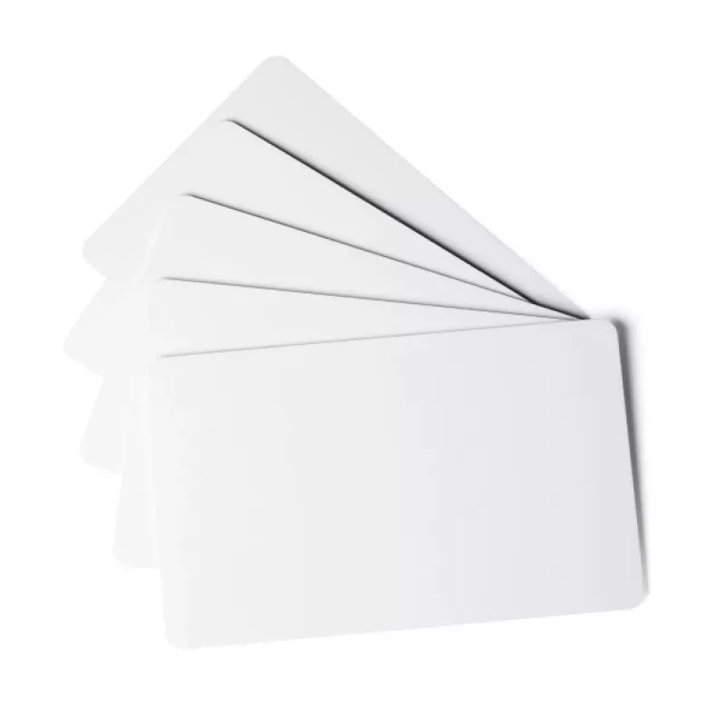 DURABLE DURACARD® muovikortit 0,50 mm valkoinen CR80 (100 kpl:n pakkaus) 891402