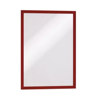 DURABLE DURAFRAME A3 itseliimautuva ilmoitusteline, hopea, 2 kpl:n pakkaus 487303