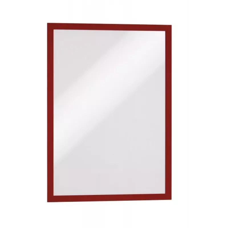DURABLE DURAFRAME A3 itseliimautuva ilmoitusteline, hopea, 2 kpl:n pakkaus 487303