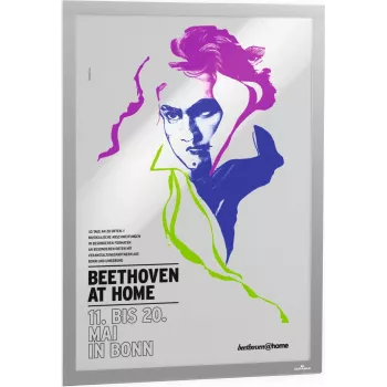 DURABLE DURAFRAME POSTER A2 hopea itseliimautuva infokehys 505323