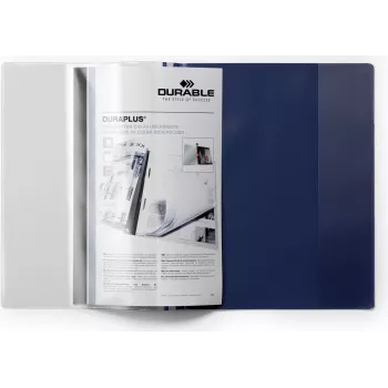 DURABLE DURAPLUS A4+ esityskansiot, läpinäkyvä, 25 kpl pakkaus 257907