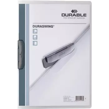 DURABLE DURASWING 30 A4 läpinäkyvät puristinnitojat (5 kpl:n pakkaus) 229037
