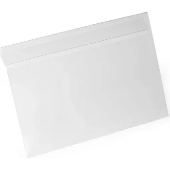 DURABLE HARD COVER A4 vaakasuora tunnistetasku taittelulla, läpinäkyvä 116319