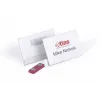 DURABLE magneettinen nimikyltti 90 x 54 mm, kirkas, 25 kpl pakkauksessa 811719