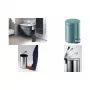 DURABLE metallinen poljinjäteastia pyöreä 5 L hopea 341058