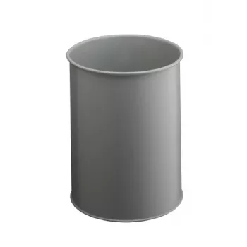 DURABLE metalliroskakori 15L pyöreä musta 330110