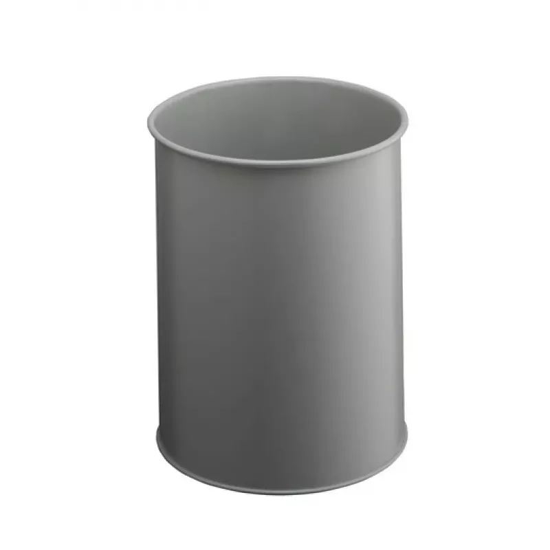 DURABLE metalliroskakori 15L pyöreä musta 330110