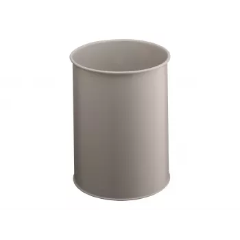 DURABLE metalliroskakori 15L pyöreä musta 330110