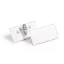 DURABLE nimikylttipidike 40x75 mm kombiklipsillä, akryyli, läpinäkyvä, 25/VE (812119)