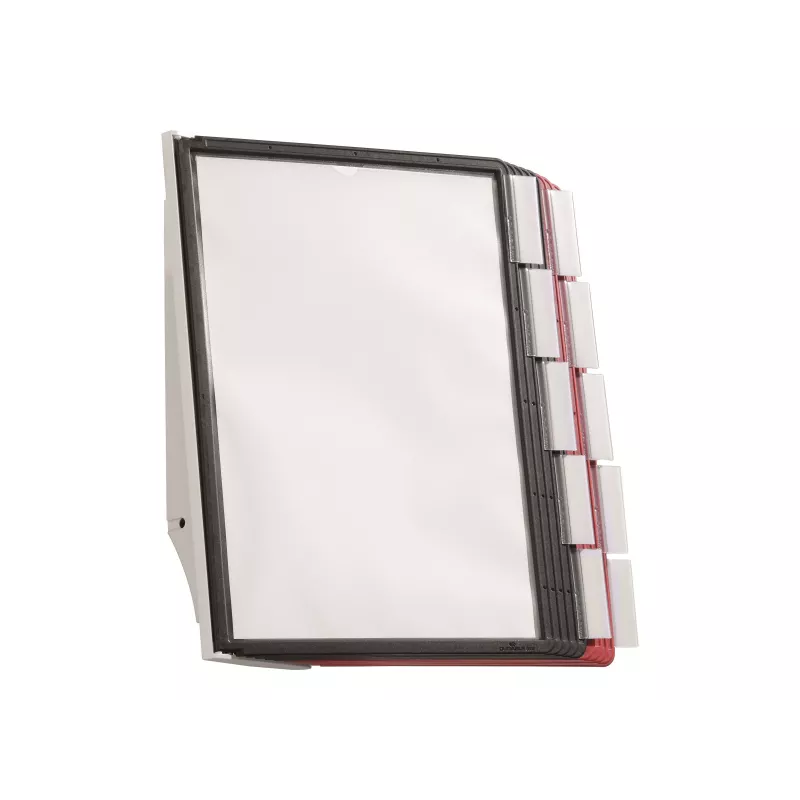 DURABLE SHERPA® WALL 10 seinätaulusarja, A4, 10 taulua, harmaa 563100