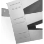 DURABLE lajitteluteline 3 tasoa A4 asiakirjalajittelukansio musta 335901