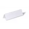 DURABLE VISIFIX® pöytänimikyltti pöytäteline 61/122x210 mm, läpinäkyvä PVC, 25 kpl:n pakkaus (805219)