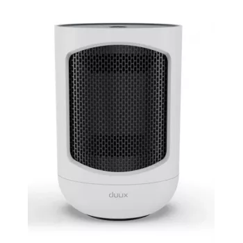 Duux Zone henkilökohtainen keraaminen lämmitin DXCH43, 600/900/1500 W, kaukosäädin, 80° oskillaatio, valkoinen