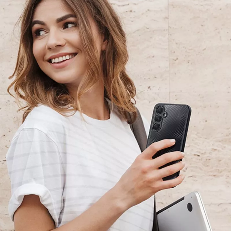 Dux Ducis Aimo -kotelo Samsung Galaxy A35 5G - musta