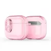 Dux Ducis Apple AirPods 4 PECL Series PC+TPU -kotelo koukulla pinkki