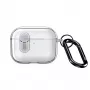 Dux Ducis Apple AirPods Pro 3 PECL Series PC+TPU-kotelo koukulla läpinäkyvä