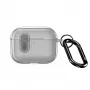 Dux Ducis Apple AirPods Pro 3 PECL Series PC+TPU -suojus koukulla harmaa
