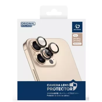 Dux Ducis Apple iPhone 17 Pro Max / 17 Pro kameran linssinsuoja tummansininen