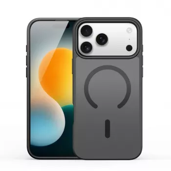 Dux Ducis Apple iPhone 17 Pro Max YIND PC+TPU -kotelo MagSafe-yhteensopiva, musta