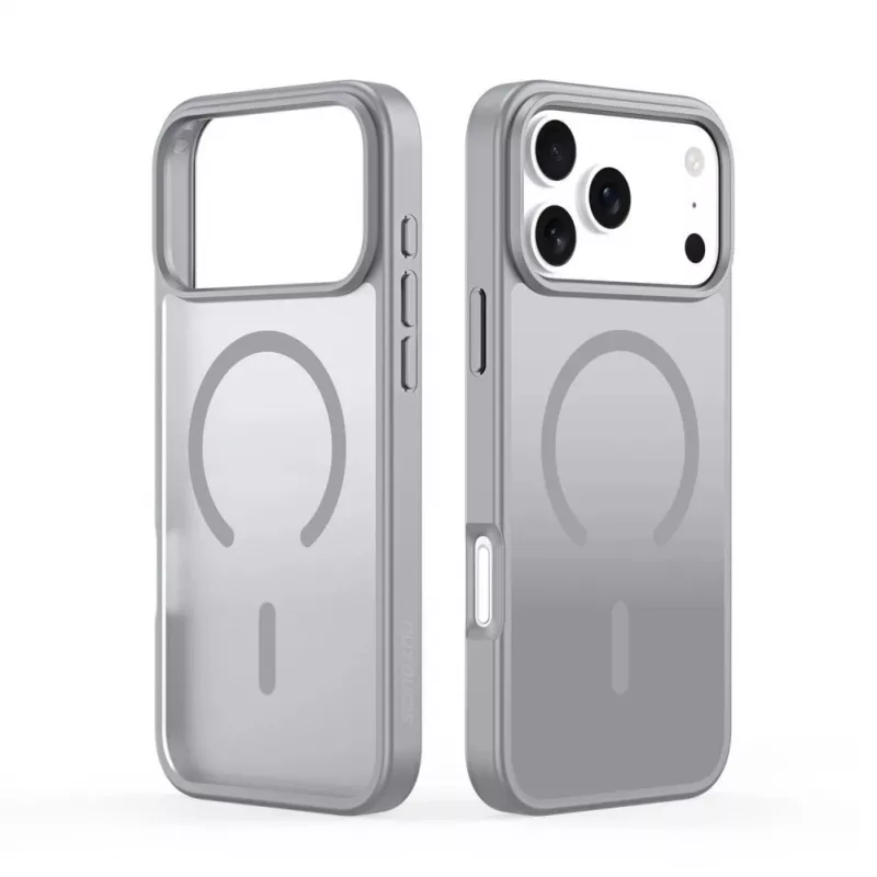 Dux Ducis Apple iPhone 17 Pro Max YIND PC+TPU -kotelo MagSafe-yhteensopiva harmaa