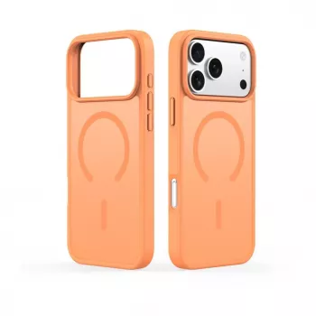 Dux Ducis Apple iPhone 17 Pro YIND PC+TPU -kotelo MagSafe-yhteensopiva, oranssi