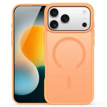 Dux Ducis Apple iPhone 17 Pro YIND PC+TPU -kotelo MagSafe-yhteensopiva, oranssi