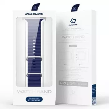 Dux Ducis Apple -silikoniranneke Apple Watch 38/40/41/42mm Navy Blue